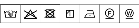 洗濯表示