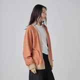 Multi-Color Loopback Cardigan (Art-Inspired)「Untitled」