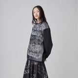 Lenticular Knit Pullover「楽譜 spiritoso」「楽譜（No.2）」