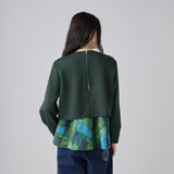 Art Ruffle Long Sleeve「Landscape」Kaoru Iga