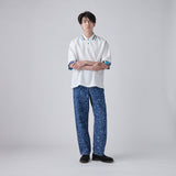 【予約商品｜9月上旬お届け】kaedeデニムストレート「かえでのチョキチョキ」BLUE