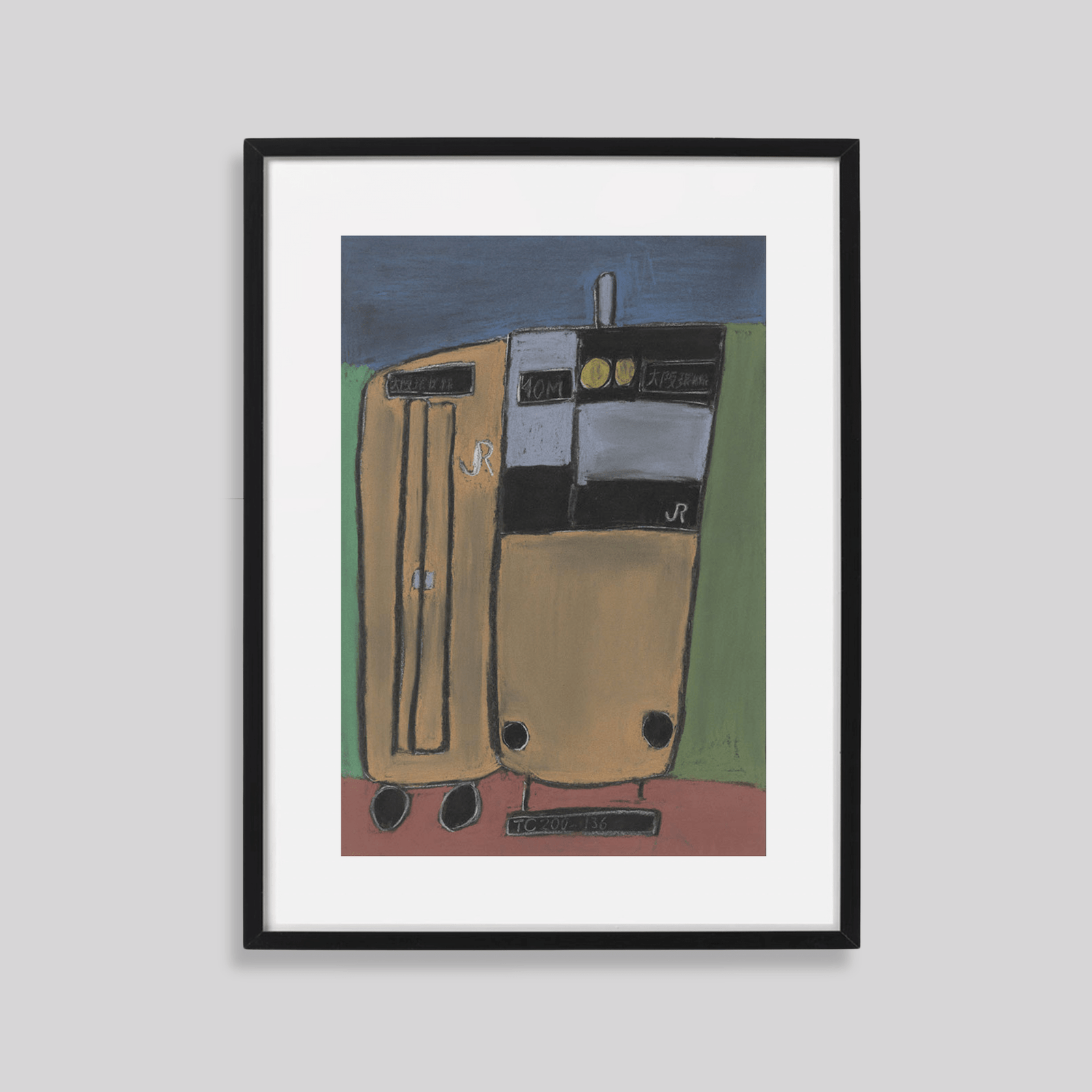 大阪環状線の205系」原画作品 – HERALBONY