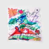 [Pre-order item | Delivery early to mid-November] Silk scarf "Christmas Tree"