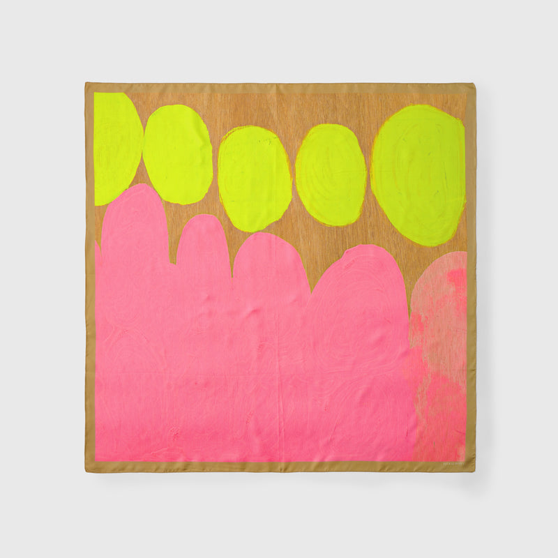 [Pre-order item | Delivery early to mid-November] Silk scarf "Sakura"