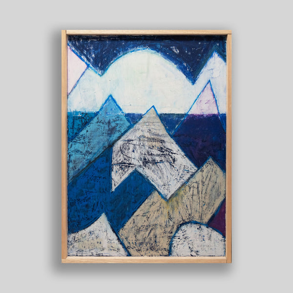 ￥「氷の山」原画作品Kaoru Iga