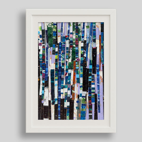 ￥「都会の雪」原画作品Kaoru Iga