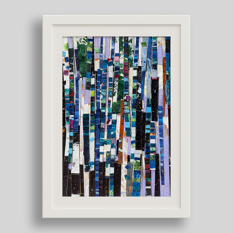 ￥「都会の雪」原画作品Kaoru Iga
