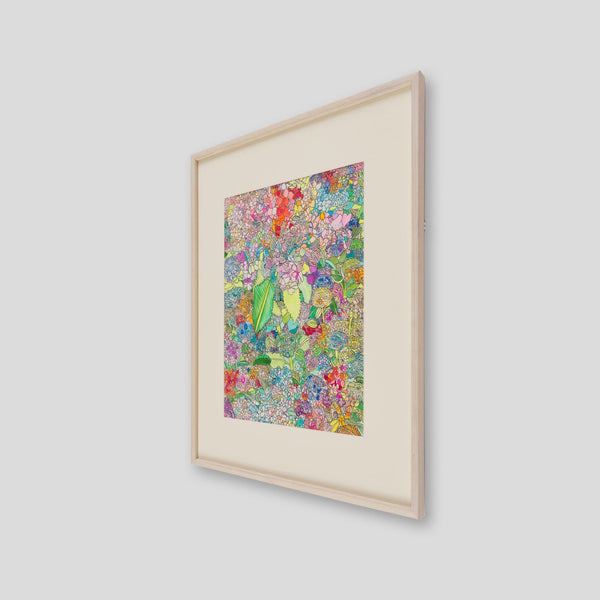 ￥「あじさい」原画作品Kanta Wajima