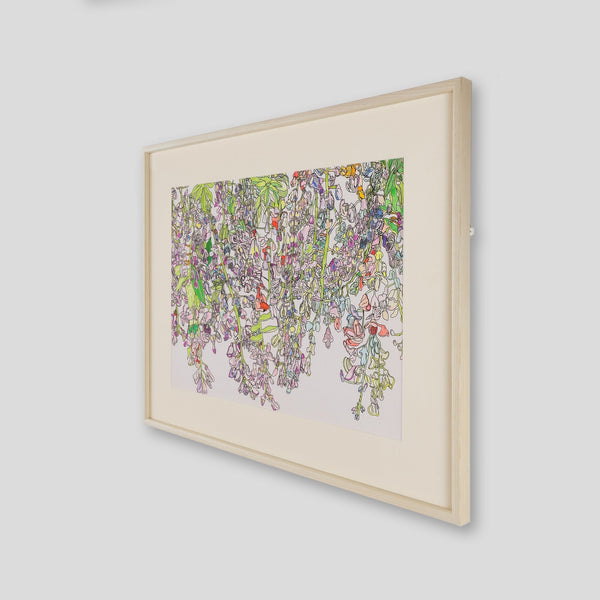 ￥「藤の花」原画作品Kanta Wajima