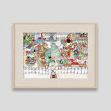 ￥「時計の国」原画作品Kanta Wajima