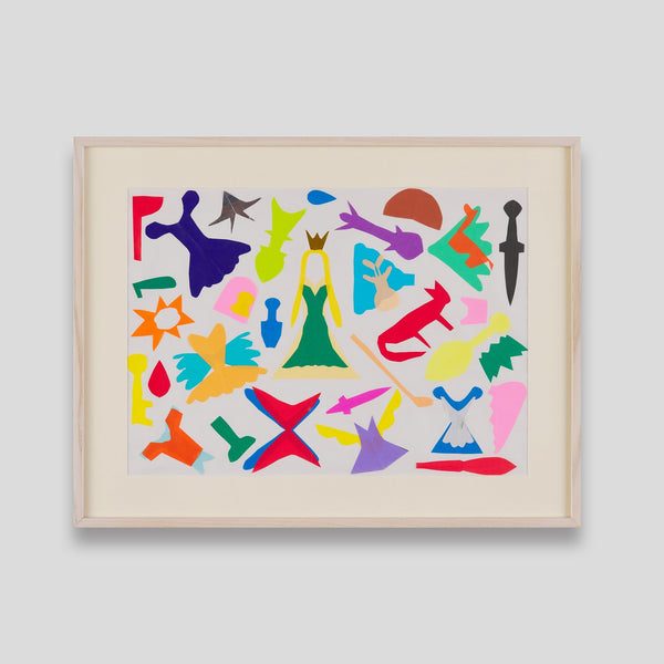 ￥「ファッションショー」原画作品Kaede Wajima