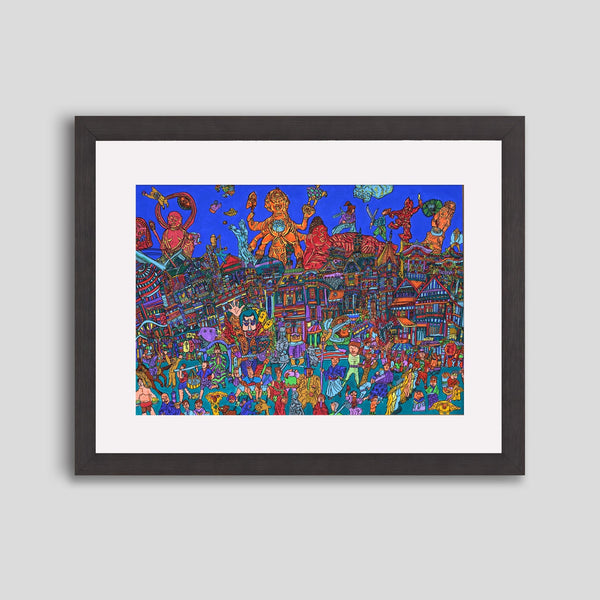 ￥「福岡県 」原画作品Shu Toriyama
