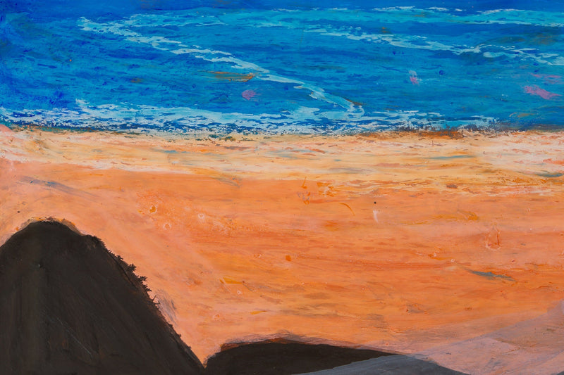 ￥「夕日の海」原画作品Yukihiro Kokubo