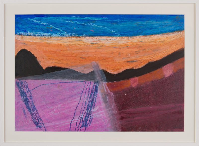 ￥「夕日の海」原画作品Yukihiro Kokubo
