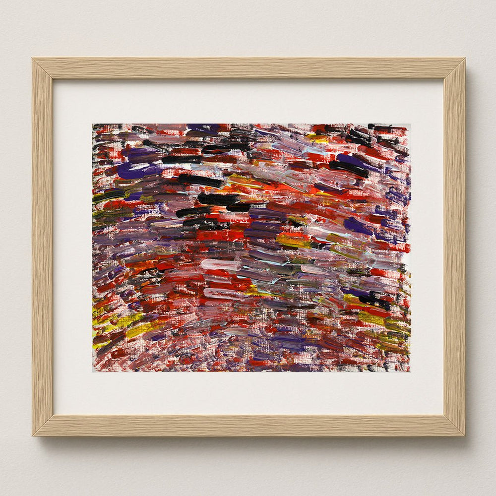 パステル画　あけぼの 8月のパステルアート 風鈴2 | ［福岡・糸島］パステル和