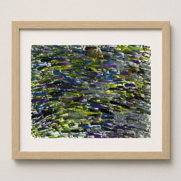 供給システム　アクリル画　原画 供給システムアクリル画原画