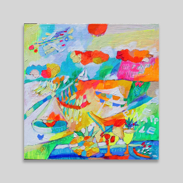 ￥「パイナップルビーチ」原画作品Taisuke Kinugasa