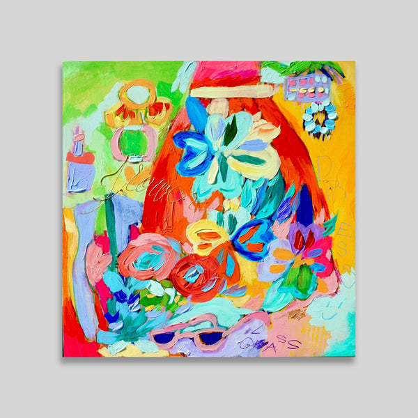 ￥「花のスカートを着て」原画作品Taisuke Kinugasa
