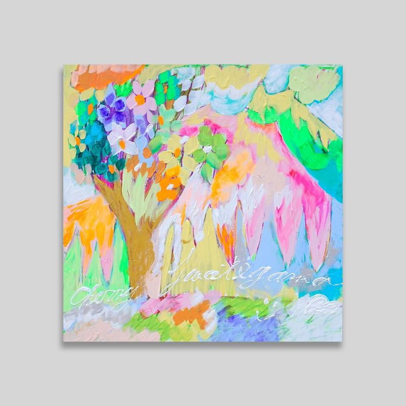 ￥「春の岩手山」原画作品Taisuke Kinugasa