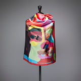 [Pre-order item | Delivery early to mid-November] Silk scarf "Love is Red"