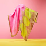 [Pre-order item | Delivery early to mid-November] Silk scarf "Sakura"