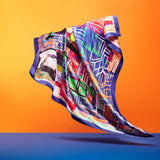 [Pre-order item | Delivery early to mid-November] Silk scarf "Maze"