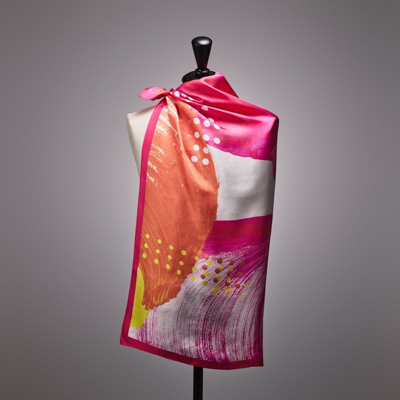 予約商品｜1月下旬お届け】シルクスカーフ「タイトル不明」 – HERALBONY