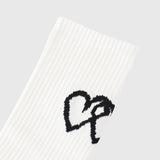 【HEART】Logo Ribbed Socks