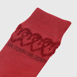 【HEART】Tube Socks　BordeauxHERALBONY