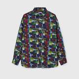 レギュラーカラーシャツ「My world」