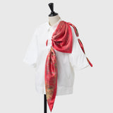 【予約商品｜1月下旬お届け】シルクスカーフ「節分」