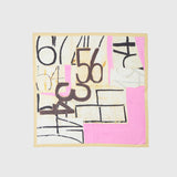 【予約商品｜３月下旬お届け】シルクスカーフ「Numbers」