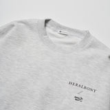 ※予約商品｜３月下旬お届け※【APPI JAZZY SPORT｜HERALBONY】 限定クルーネックプルオーバー「marina-moji003」