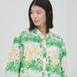 ￥【予約商品｜2月下旬お届け】シャツワンピース「タイトル不明」Kahoru Sugimoto