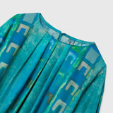 ￥【予約商品｜2月下旬お届け】クルーネックワンピース「双竹」Souichi Mochida