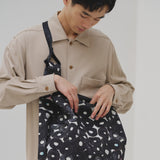 ￥パッカブル２WAYナイロンショルダー「（無題）（丸）」Sanae Sasaki