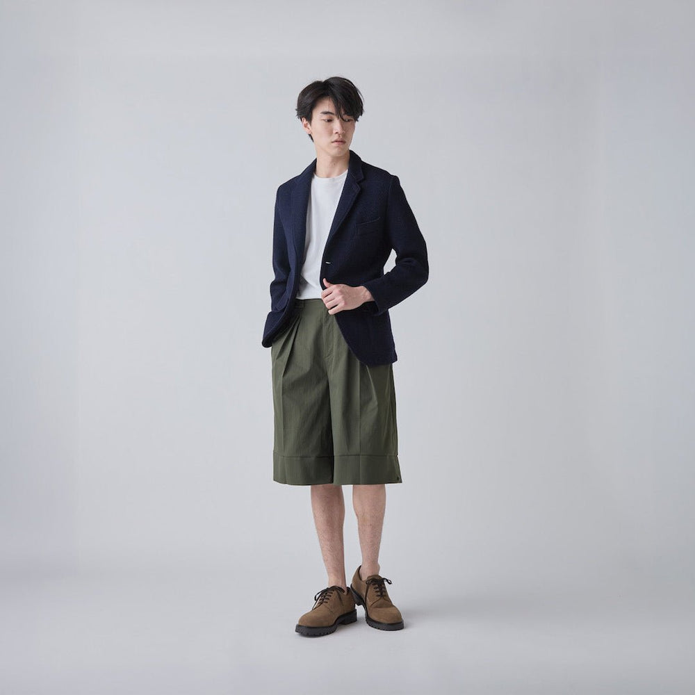 NOT CONVENTIONAL 25ss 2way レイヤードショーツ ワイドタック2WAYショーツ「無題」 – HERALBONY