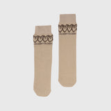 【HEART】Tube Socks　BeigeHERALBONY