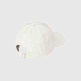 【HEART】Embroidered Logo Cap　White