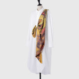 [Pre-order item | Delivery early to mid-November] Silk scarf "Cow"