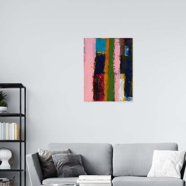 "Cycling Road IV" original artwork