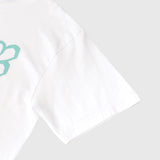 【HEART】Logo T-Shirt　Vertical Triple Heart　White