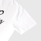【HEART】Logo T-Shirt　Horizontal Triple Heart　White