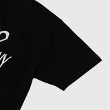 【HEART】Logo T-Shirt　Horizontal Triple Heart　Black