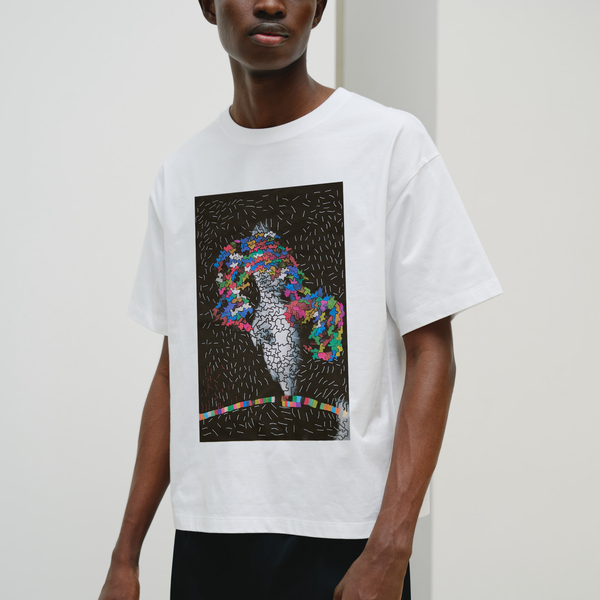 [松岡一哲×吉田陸人] プリントTシャツ「Untitled #9」