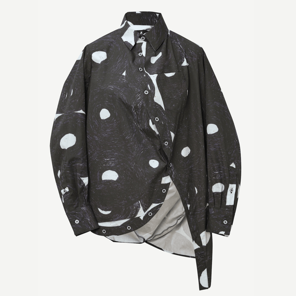 ￥【予約商品｜3月下旬お届け】ANREALAGE×HERALBONY BALL SHIRT「（無題）（丸）」Sanae Sasaki