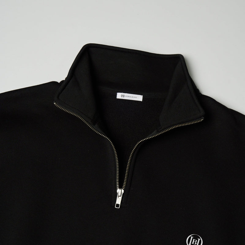 予約商品｜3月中旬お届け】ハーフジッププルオーバー「無題」 – HERALBONY