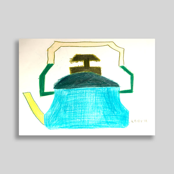「やかん（6）」原画作品