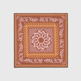 【予約商品｜10月上旬お届け】【HEART】Easy Care Scarf　 Mocha