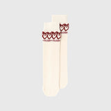 【HEART】Tube Socks　Off-WhiteHERALBONY